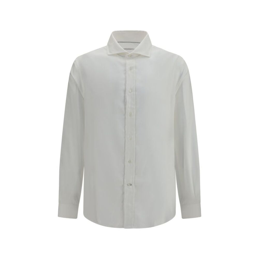 Brunello Cucinelli Men Cotton Shirt